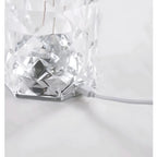 Luminária - Cristal Diamante - Luz personalizada, Luxo e Sofisticada
