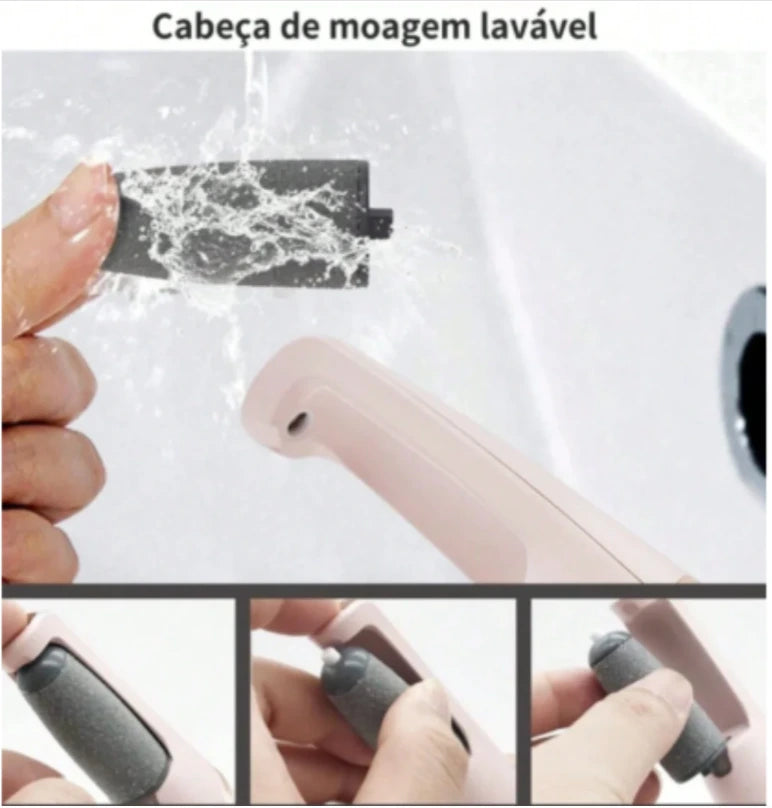 Lixadeira Elétrica - FootCare Pro - Pele lisa e Saudável